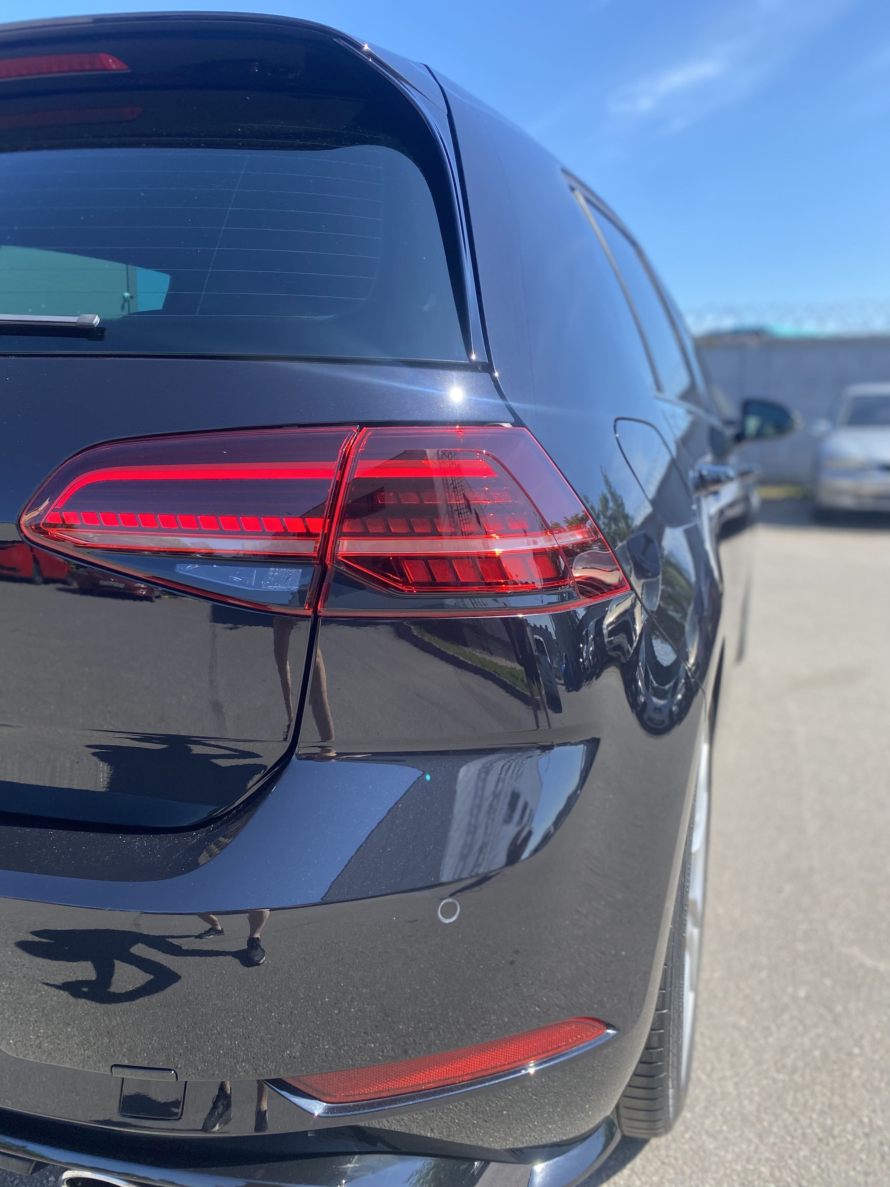 Полировка автомобиля Volkswagen: пример работ